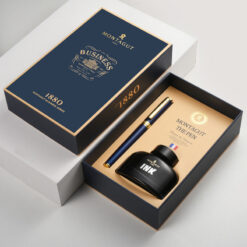 Alternative view of Bút mực ký tên Montagut 07 cao cấp màu xanh navy làm quà tặng sếp – tặng kèm 1 lọ mực