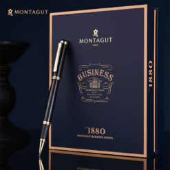 Alternative view of Bút ký tên cao cấp Montagut 088 chính hãng màu đen tặng kèm 3 ngòi, túi và hộp