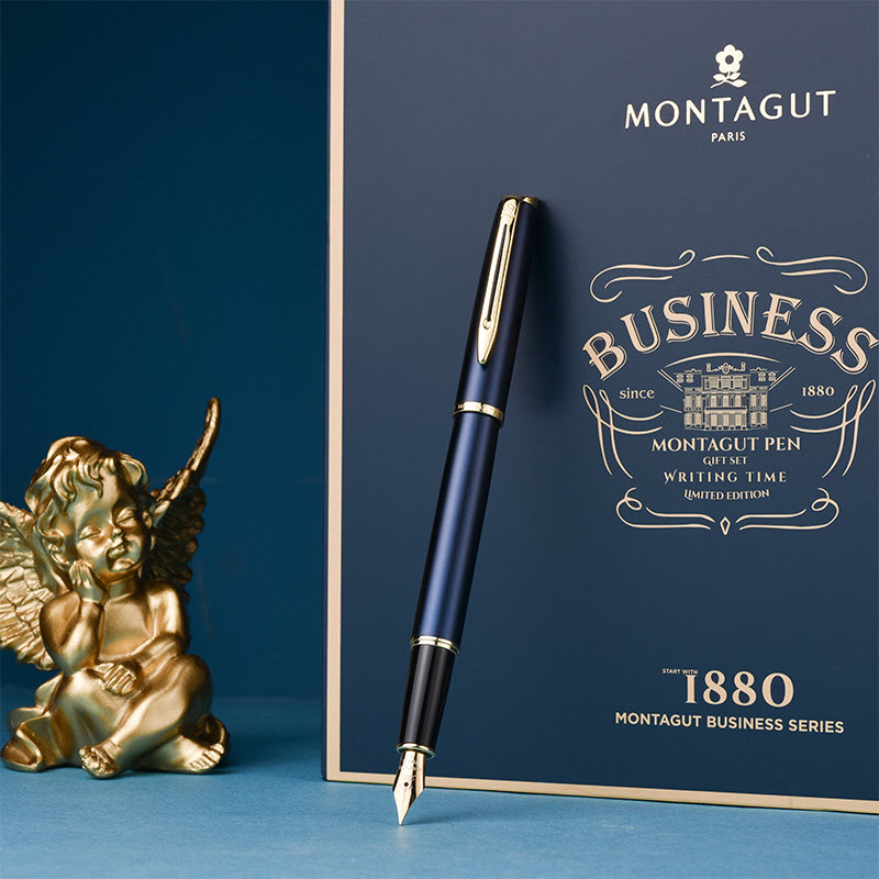 Bút ký tên Montagut 086 chính hãng màu xanh cao cấp