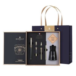 Set bút ký 5 món kèm hộp và túi đựng cao cấp (màu đen) - MT36