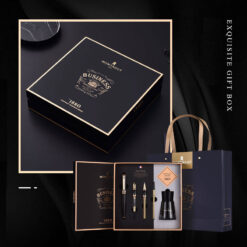 Set bút ký 5 món kèm hộp và túi đựng cao cấp (màu đen)