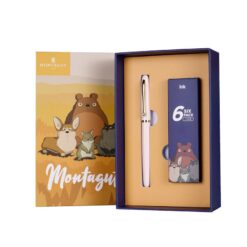 Bút máy học sinh cao cấp chính hãng Montagut màu hồng