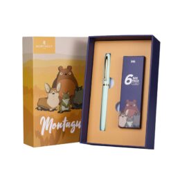 Bút máy học sinh cao cấp chính hãng Montagut màu xanh