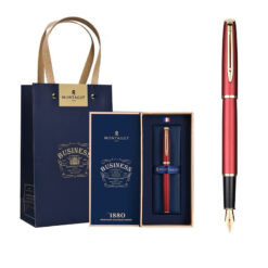 Bút máy Monatagut chính hãng M078 màu đỏ cao cấp