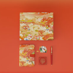 Bút ký Picasso bản đặc biệt màu đỏ chủ đề Trung Hoa