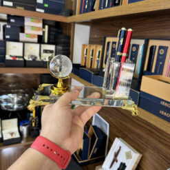 Alternative view of Ống đựng bút kèm đế pha lê K9 để bàn cao cấp LBWG010