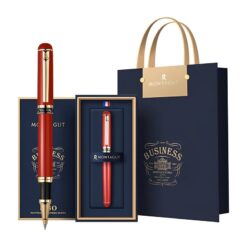 Bút bi ký tên Montagut chính hãng M015 màu đỏ cao cấp