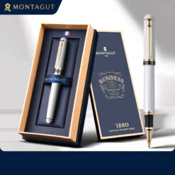 Bút Bi Ký Tên Montagut Chính Hãng M015 Màu Trắng Cao Cấp