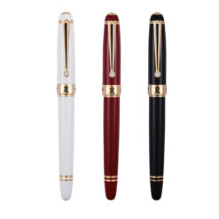 Alternative view of Bút bi ký tên Montagut 254 màu đỏ chính hãng hộp gỗ đính đá cao cấp