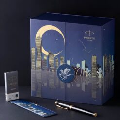 Bút bi ký tên Parker cao cấp PK058 màu đen tặng kèm 1 ngòi