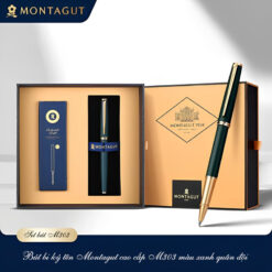 Bút bi ký tên Montagut cao cấp M303 màu xanh quân đội