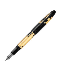 Bút máy ký tên Montblanc Meisterstück Solitaire Calligraphy Gold Leaf