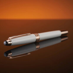 Bút ký tên Montblanc White Solitaire Red Gold Singapore Special Edition