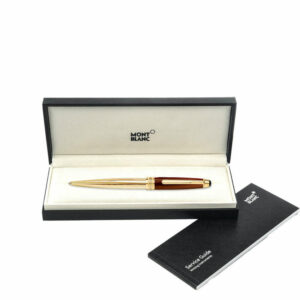 Bút ký Montblanc Meisterstück Solitaire Gold Plated Citrine Ballpoint Pen 07573