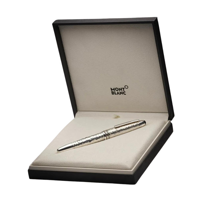 Bút ký Montblanc Meisterstück Solitaire Martelé Silver Le Grand Roller