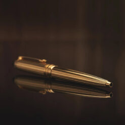 Bút ký Montblanc Solitaire Vermeil Gold Mozart Pinstripe Guilloche