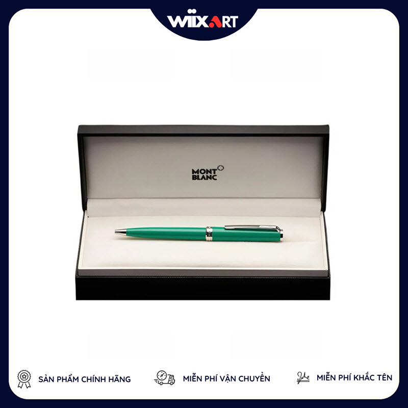 Bút ký Montblanc Meisterstück Pix xanh lục bảo Kugelschreiber