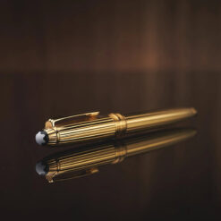 Bút ký Montblanc Solitaire Vermeil Gold Mozart Pinstripe Guilloche