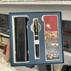 Alternative view of Bút bi ký tên Parker SON GT màu đen mạ vàng 18k cao cấp kèm bao da