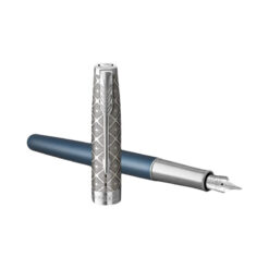 Bút máy ký tên Parker Sonnet Metal Blue CT 18k GB-2119743 cao cấp