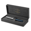 Bút máy ký tên Parker Sonnet Metal Blue CT 18k GB-2119743 cao cấp