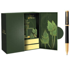 Hộp quà bút ký cao cấp HCM002 chủ đề TP. Hồ Chí Minh – Hòn Ngọc Viễn Đông