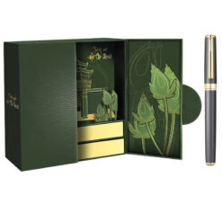 Hộp quà bút ký cao cấp HCM012 chủ đề TP. Hồ Chí Minh – Hòn Ngọc Viễn Đông