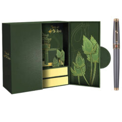 Hộp quà bút ký cao cấp HCM029 chủ đề TP. Hồ Chí Minh – Hòn Ngọc Viễn Đông