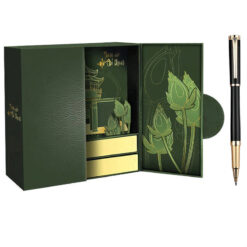 Hộp quà bút ký cao cấp HCM036 chủ đề TP. Hồ Chí Minh – Hòn Ngọc Viễn Đông