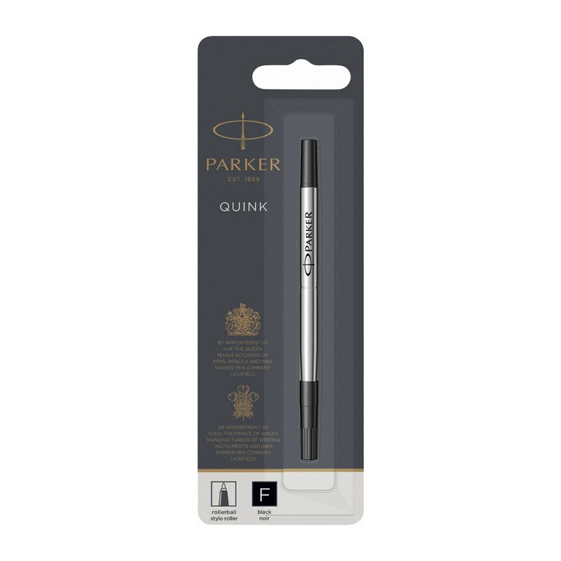 Ruột bút lông bi Parker QUINK Rollerball Pen (M BL1-1950324) - cỡ ngòi 0.7mm (mực đen)