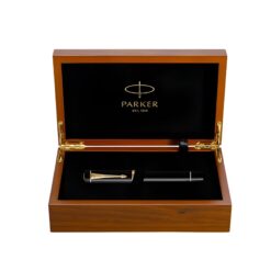 Bút máy ký tên Parker Duofold BLG 2015 bản đặc biệt kèm hộp gỗ lót nhung