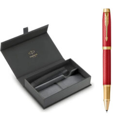 Bộ quà tặng bút ký Parker IM PRM X Red GT TB 2143465Z kèm bao da
