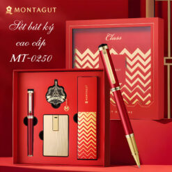 Bộ quà tặng bút ký cao cấp MT0250 màu đỏ