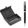 Bộ quà tặng bút ký ParKer SON X-Black CT TB-1950792 kèm bao da