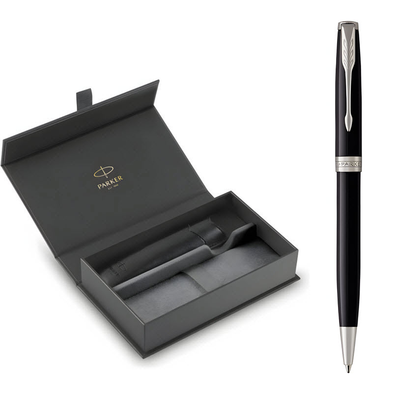 Bộ quà tặng bút ký ParKer SON X-Black CT TB-1950792 kèm bao da