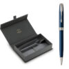 Bộ quà tặng bút ký ParKer SON X Blue CT TB 1950889 kèm bao da