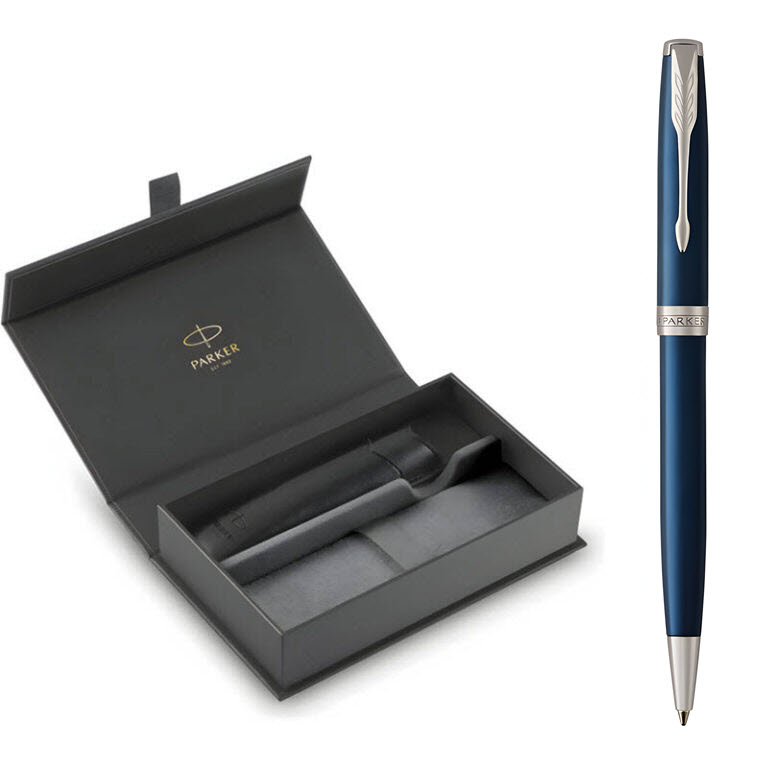 Bộ quà tặng bút ký ParKer SON X Blue CT TB 1950889 kèm bao da