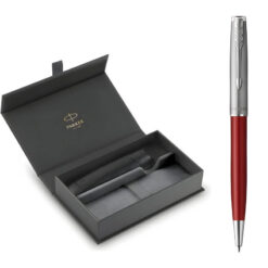 Bộ quà tặng bút ký ParKer SON X-SBMetal Red CT TB-2146855 kèm bao da