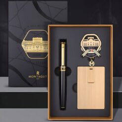 Alternative view of Set bút bi ký tên cao cấp MT021 màu đen làm quà tặng