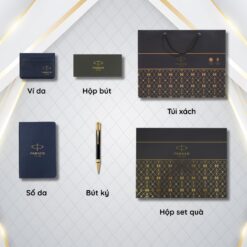 Bộ quà tặng bút ký Parker DUOF BIG BLK GT BP M 1931386 chính hãng