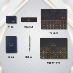 Bộ quà tặng bút ký Parker IM Rituals Grey CT-2203917 chính hãng