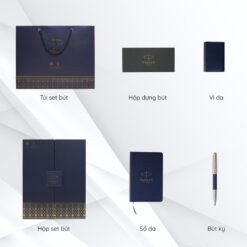 Alternative view of Bộ quà tặng bút ký Parker SON S23 FUJI PGT F-2191654 kèm sổ da, ví da; hộp và túi hãng