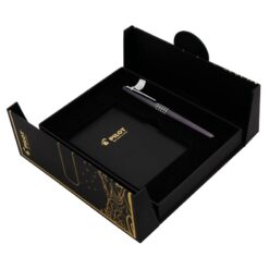 Bộ quà bút bi ký tên Pilot Retro POP màu đen cao cấp kèm hộp và túi hãng