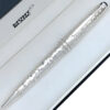 bút bi montblanc meisterstuck martele sterling silver ballpoint pen mb115099