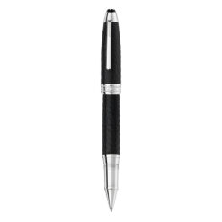 bút dạ bi montblanc great masters exotic leather black alligator rollerball mb119692