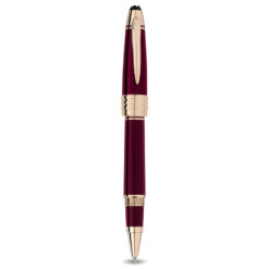 bút dạ bi montblanc great character john f kennedy burgundy special edition rollerball mb118082