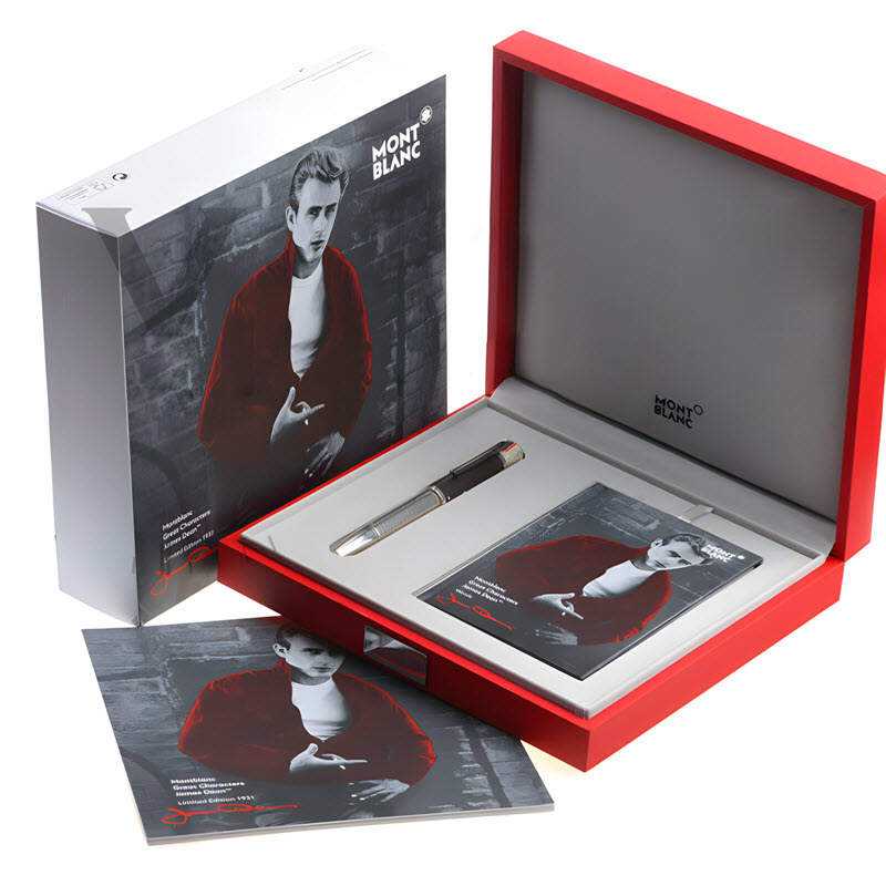 bút dạ bi montblanc great characters james dean le 1931 rollerball mb117893