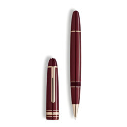 bút dạ bi montblanc meisterstuck burgundy red legrand rollerball pen mb133003vg