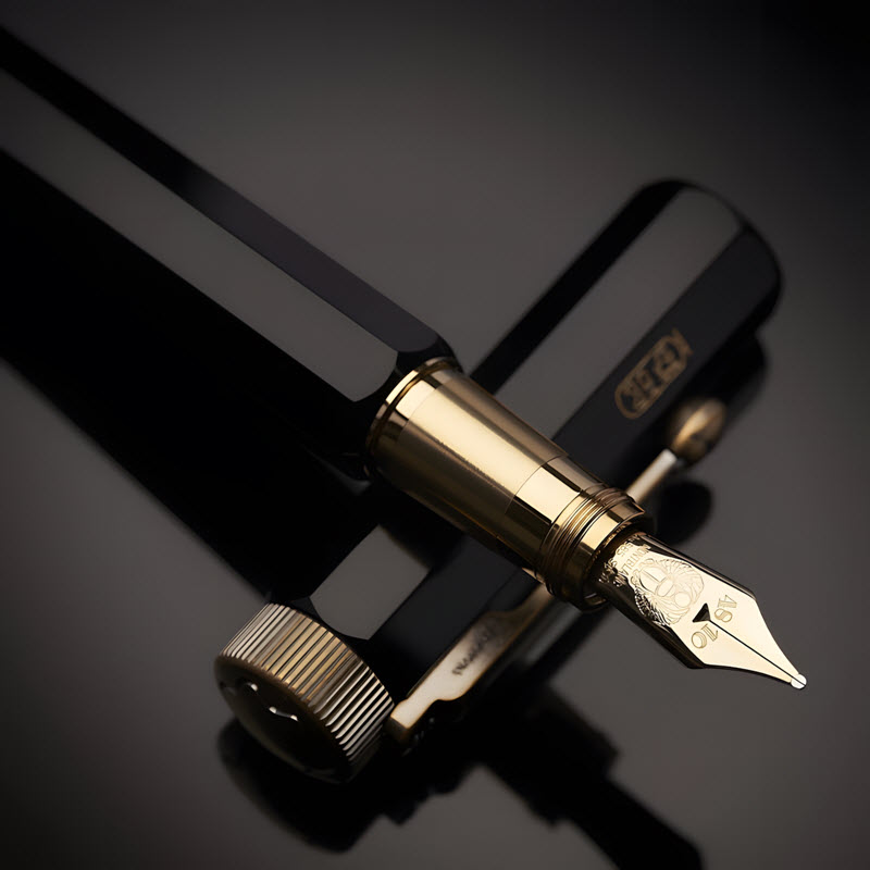 bút máy montblanc heritage egyptomania special edition black fountain pen mb125492