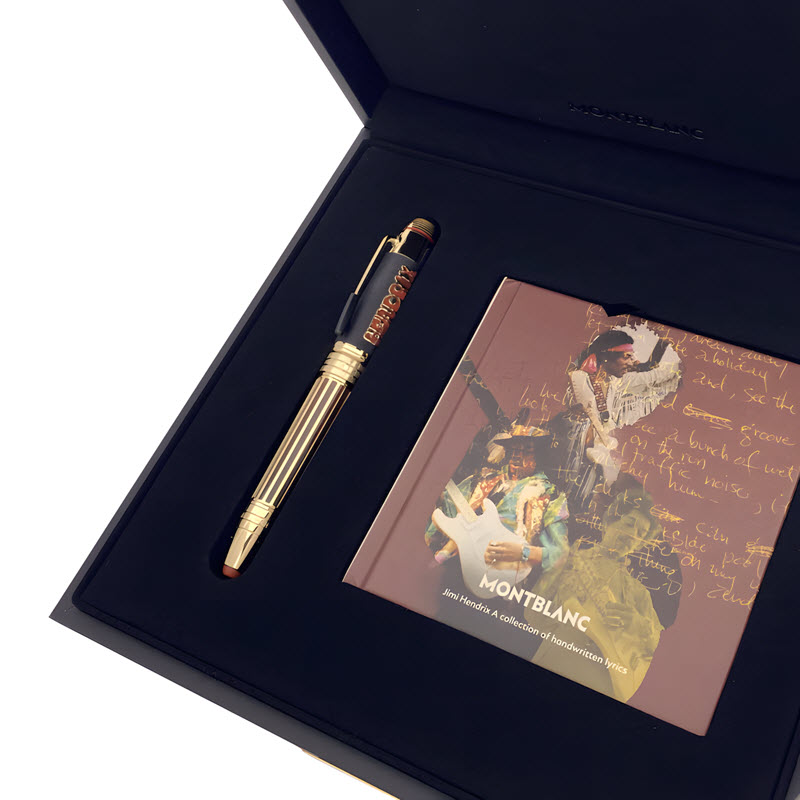 bút máy montblanc great characters jimi hendrix limited edition 1942 fountain pen mb128844